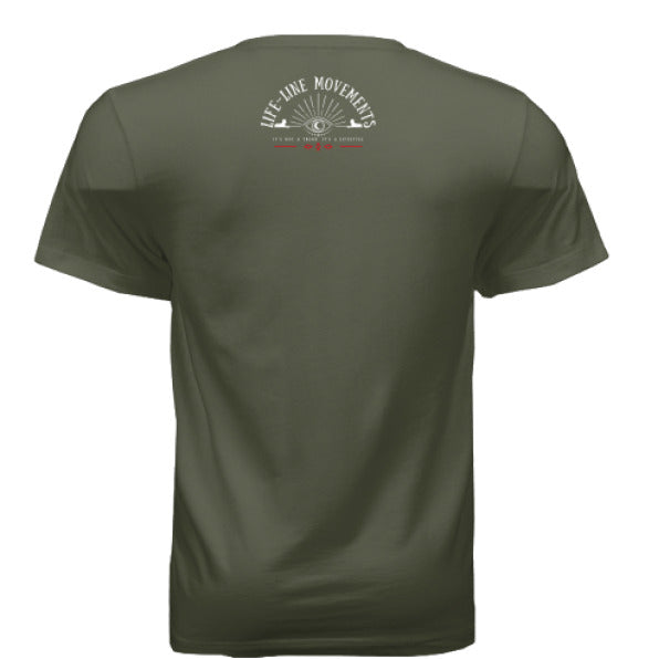 MILITARY GREEN - BACK