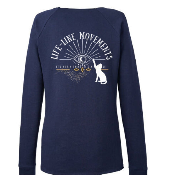 MD NAVY/ WHT _410 - BACK