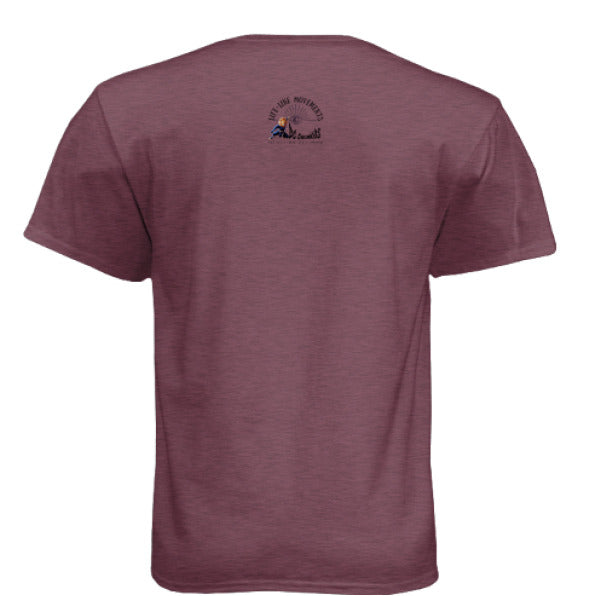 Heather Maroon - BACK