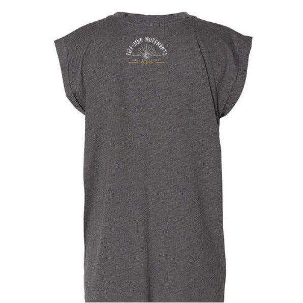 DARK GRY HEATHER - BACK