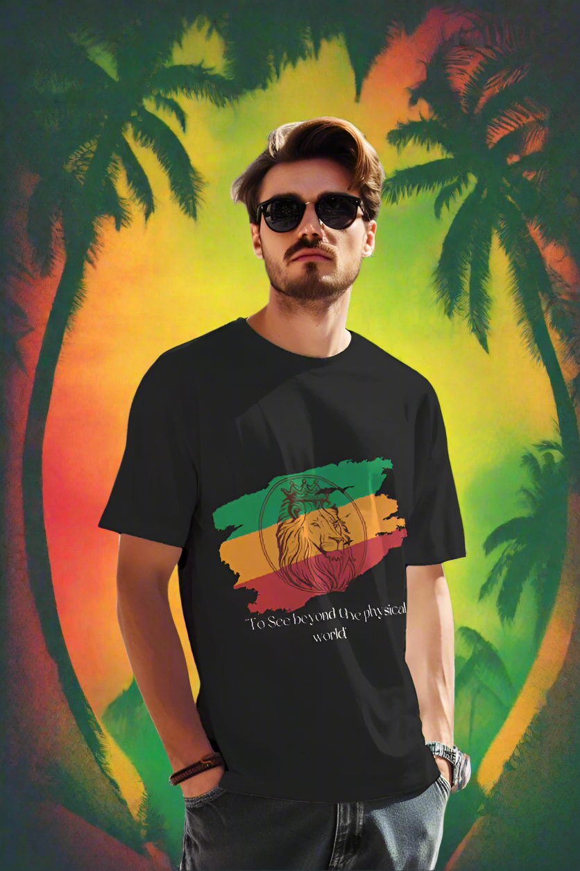 Rasta Lion Design WHT 2