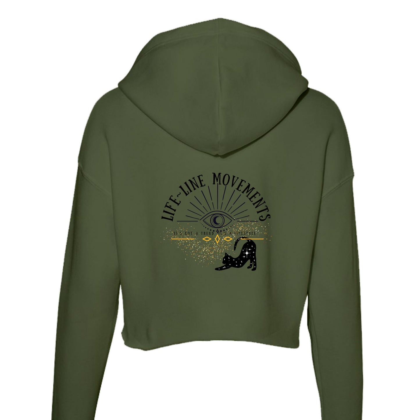 MILITARY GREEN - BACK