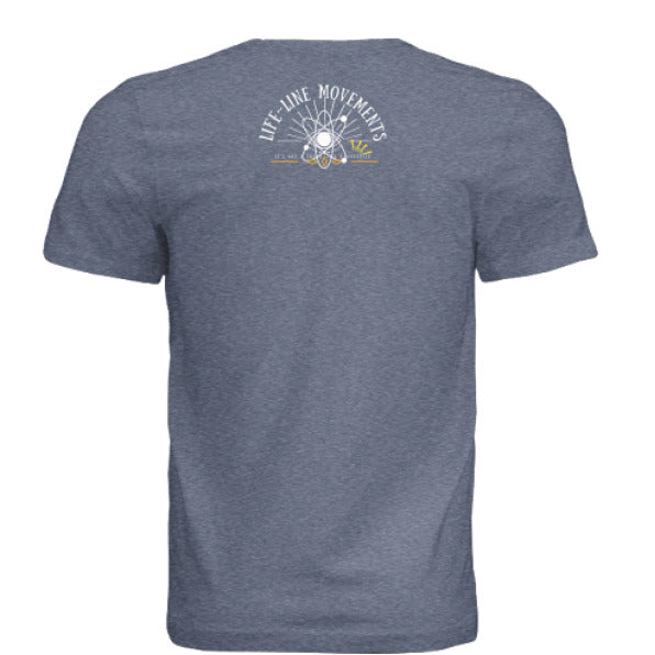 NAVY TRIBLEND - BACK