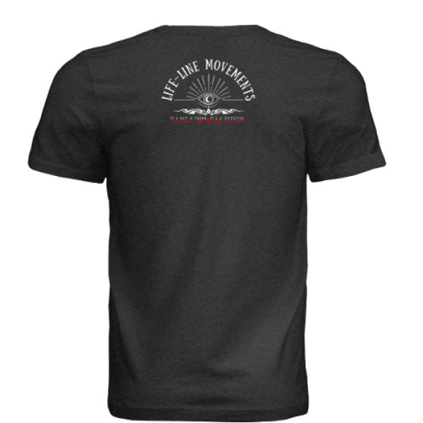 BLK HTHR TRIBLND - BACK