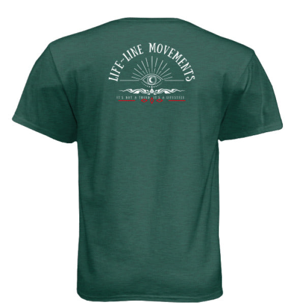 Heather Forest Green - BACK