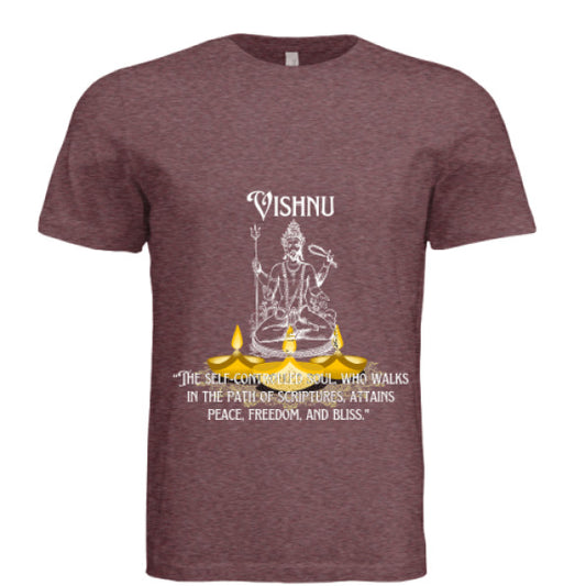 MAROON TRIBLEND - FRONT