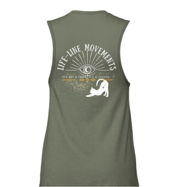 MILITARY GREEN - BACK