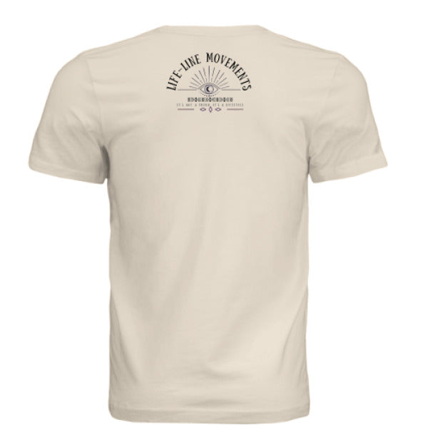 Solid Natural Triblend - BACK