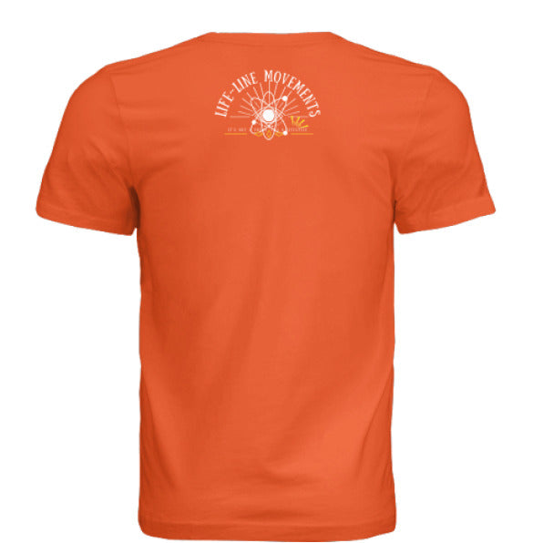 Solid Orange Triblend - BACK