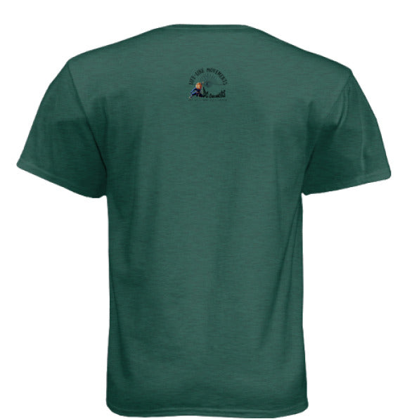 Heather Forest Green - BACK