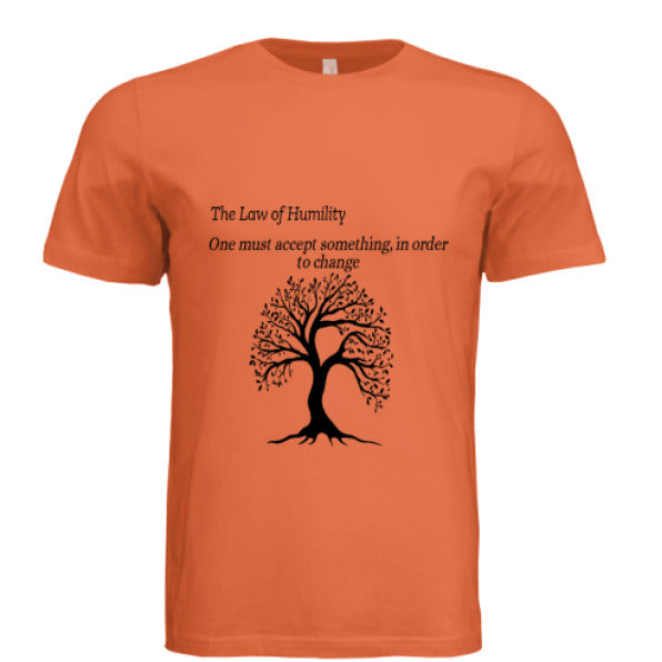 Solid Orange Triblend - FRONT