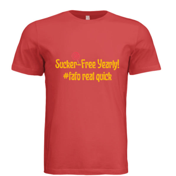 SOLID RED TRIBLN - FRONT