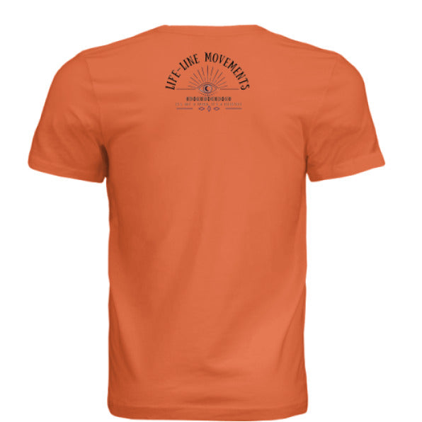 Solid Orange Triblend - BACK