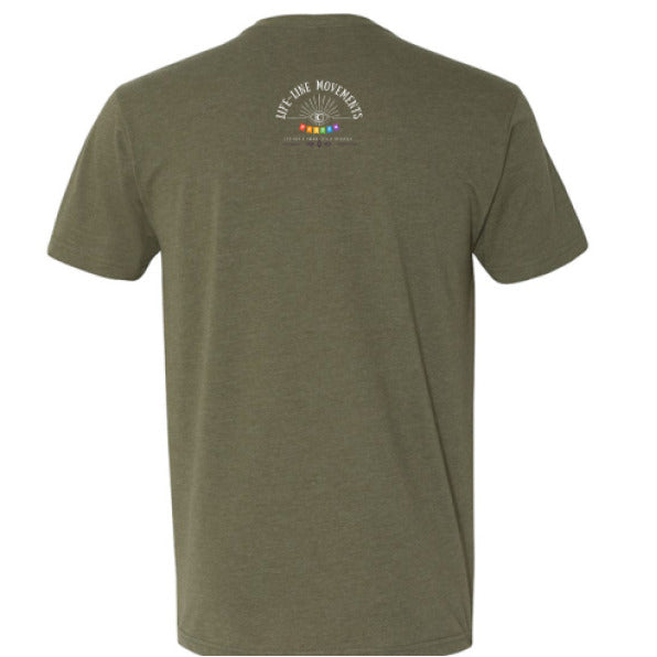 MILITARY GREEN - BACK