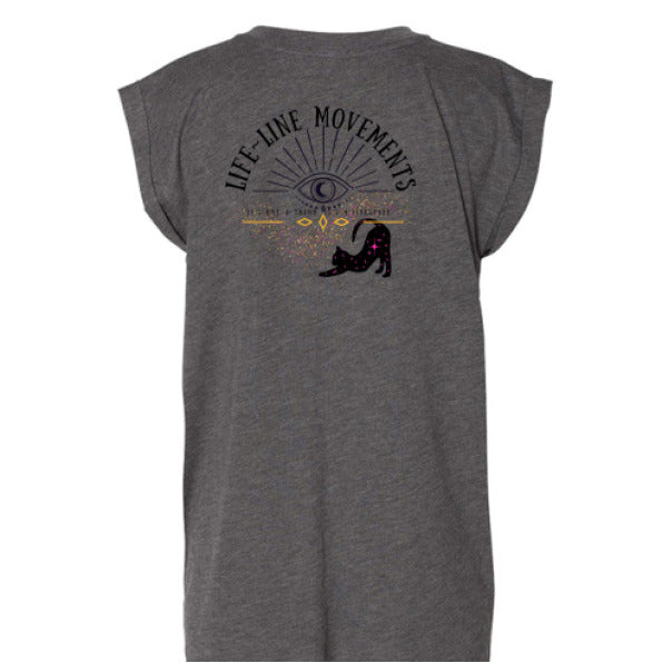 DARK GRY HEATHER - BACK