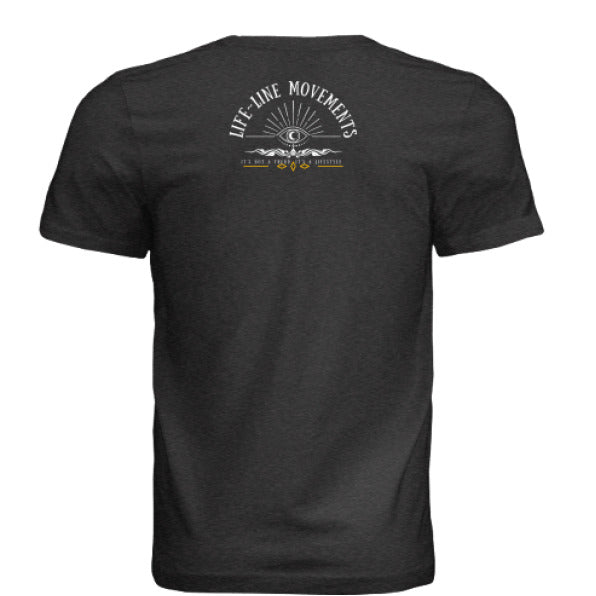 BLK HTHR TRIBLND - BACK