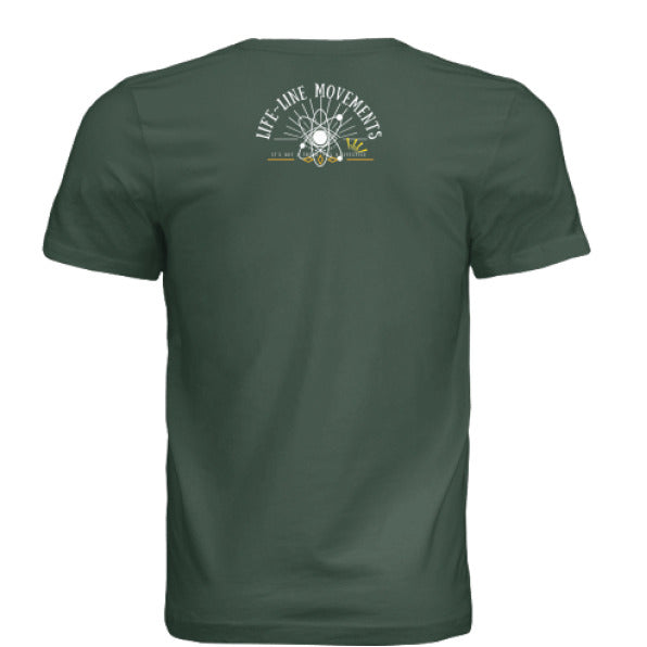 Solid Forest Triblend - BACK