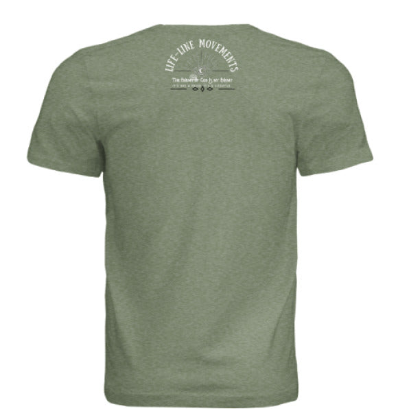 OLIVE TRIBLEND - BACK