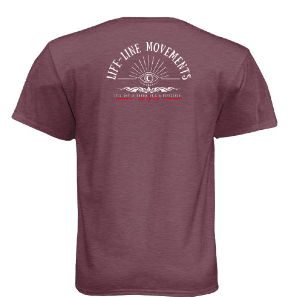 Heather Maroon - BACK