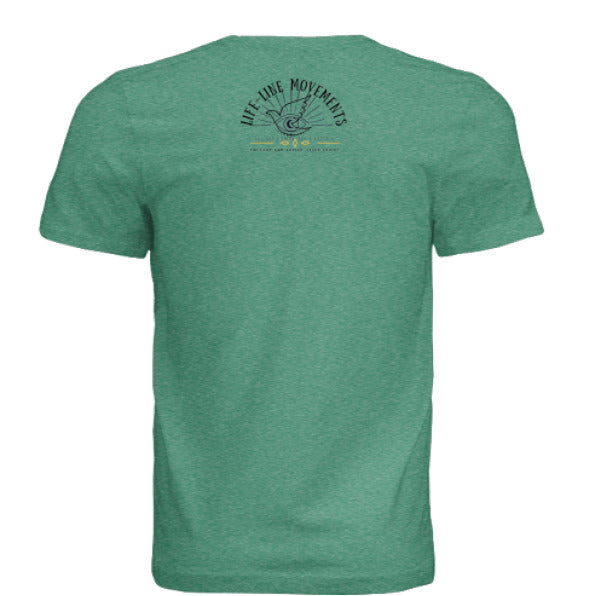 Kelly Triblend - BACK