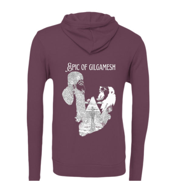 Heather Maroon - BACK