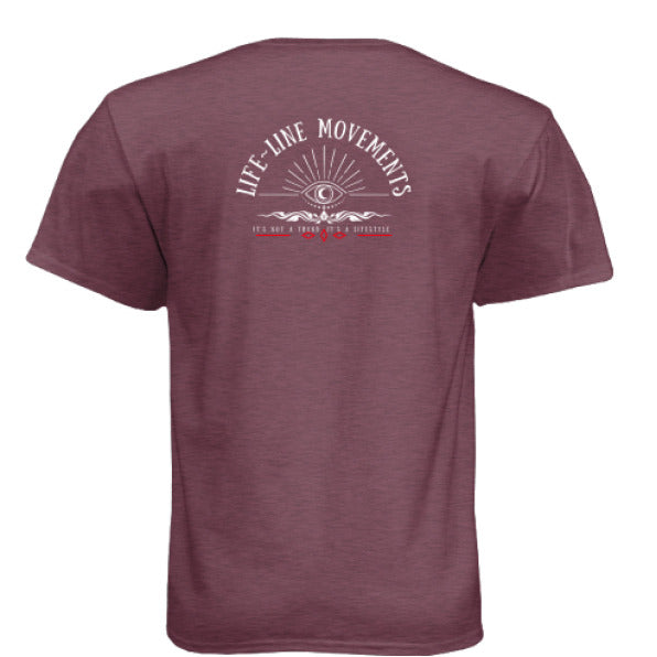 Heather Maroon - BACK