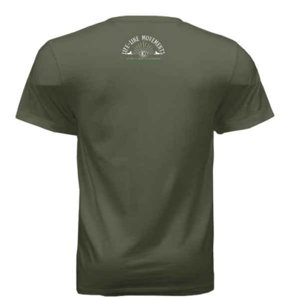 MILITARY GREEN - BACK