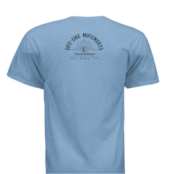 BLUE TRIBLEND - BACK