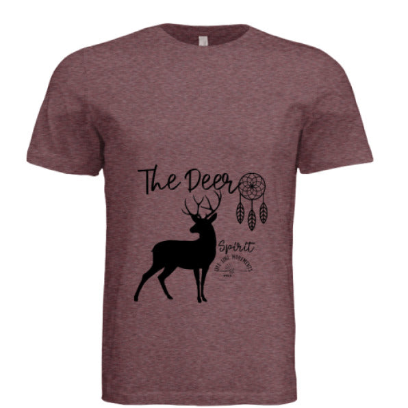 MAROON TRIBLEND - FRONT