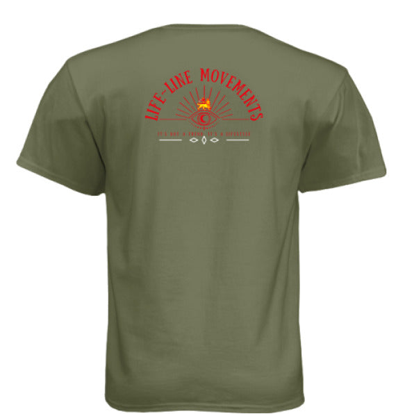 Military Green - BACK