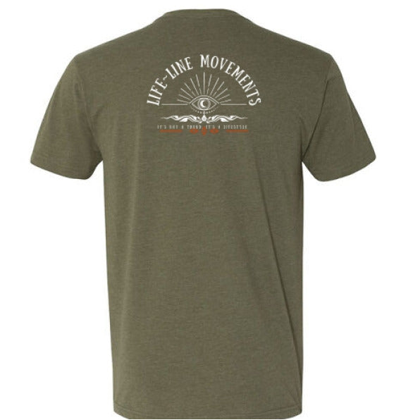 MILITARY GREEN - BACK