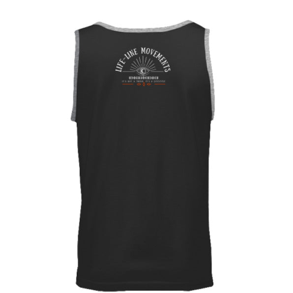 Black/ Heather Grey - BACK