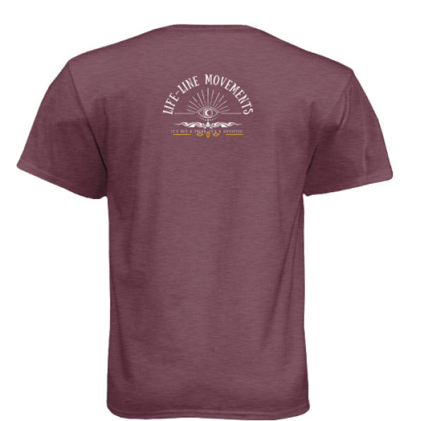 Heather Maroon - BACK