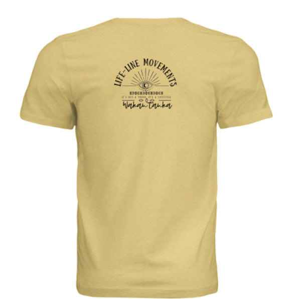 Mustard Triblend - BACK