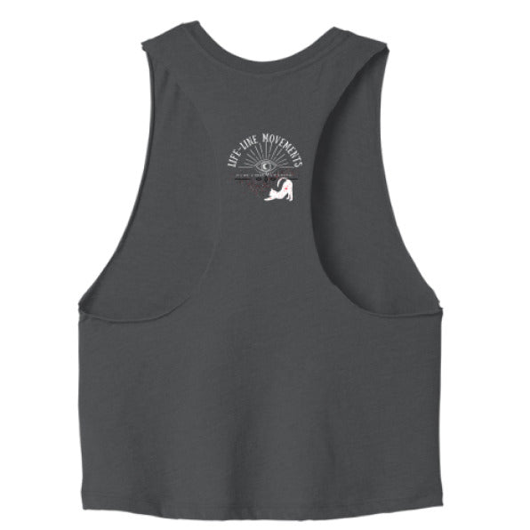 DARK GRY HEATHER - BACK