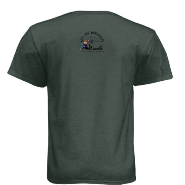 Heather Forest Green - BACK