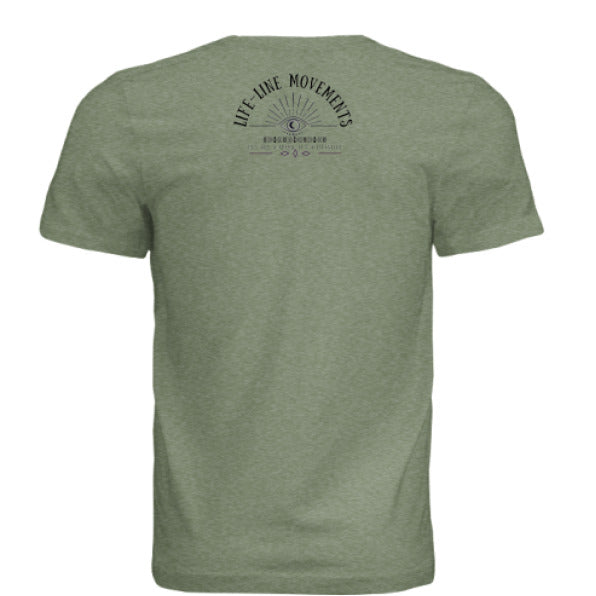 OLIVE TRIBLEND - BACK