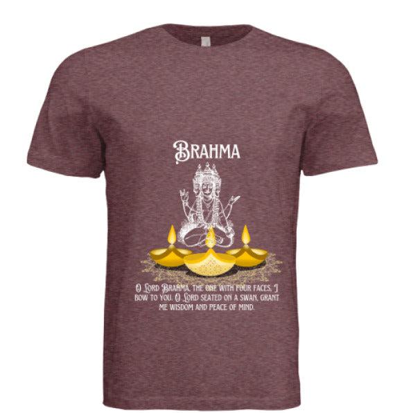 MAROON TRIBLEND - FRONT