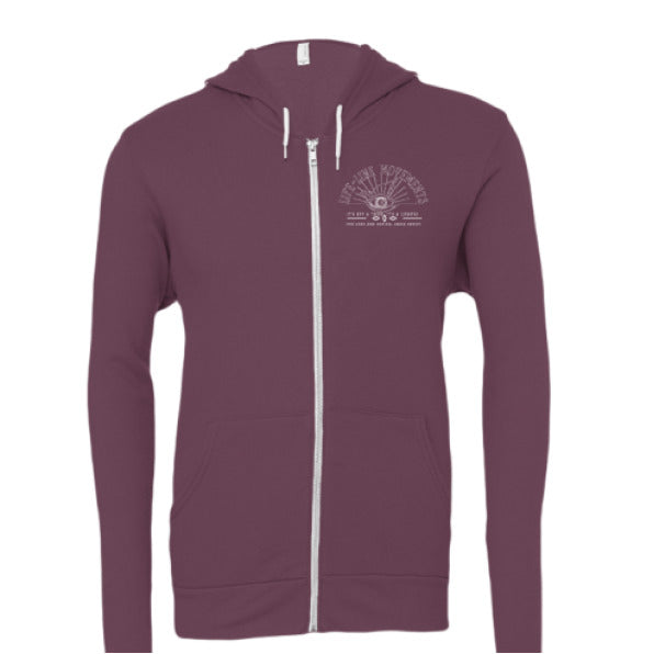 Heather Maroon - FRONT