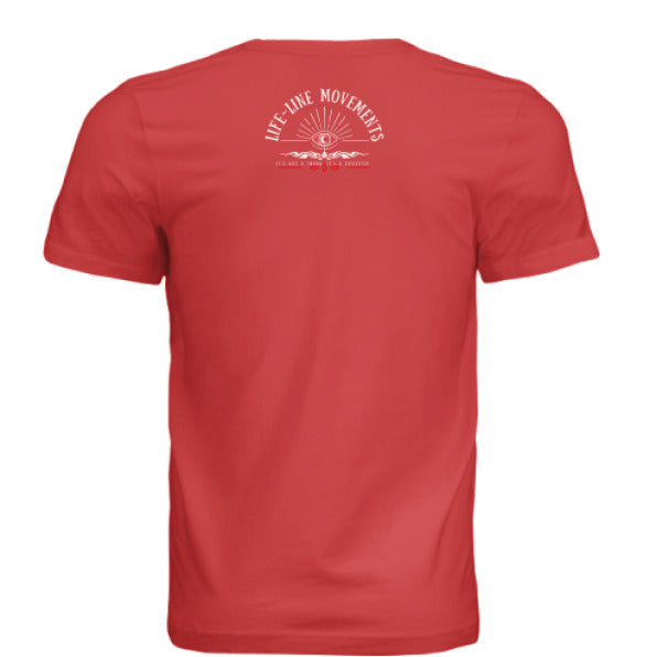 SOLID RED TRIBLN - BACK