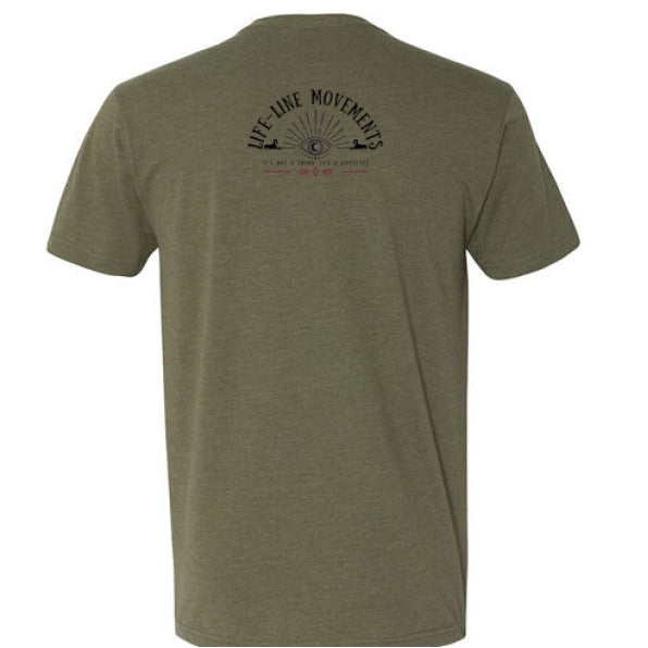 MILITARY GREEN - BACK