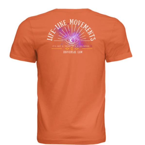 Solid Orange Triblend - BACK