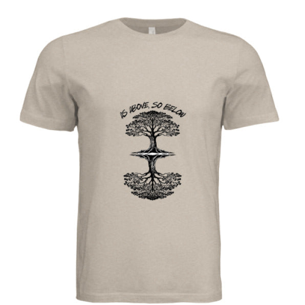 Tan Triblend - FRONT