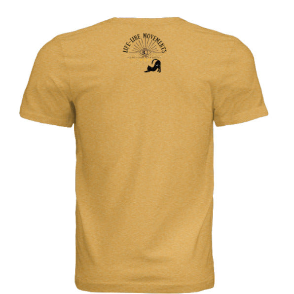 Mustard Triblend - BACK