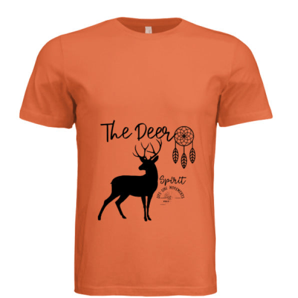 Solid Orange Triblend - FRONT