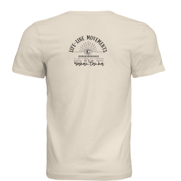 Solid Natural Triblend - BACK