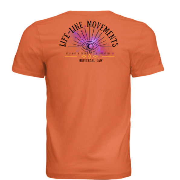 Solid Orange Triblend - BACK