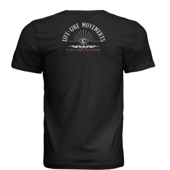 BLK HTHR TRIBLND - BACK