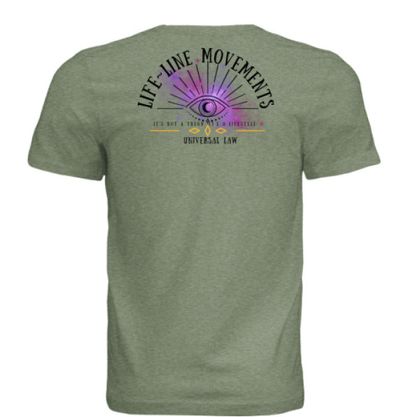 OLIVE TRIBLEND - BACK