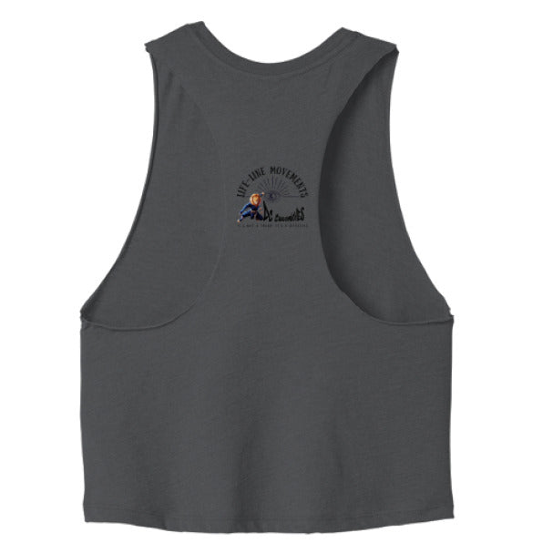 DARK GRY HEATHER - BACK